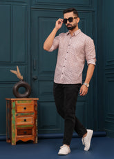 STYLISH LINE PRINTED SHIRT